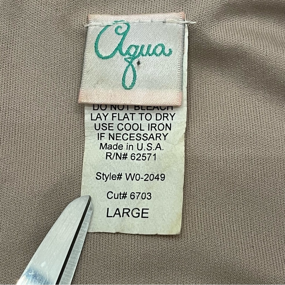 Vintage Dress Lace‎ Babydoll Y2K Empire L Made USA Purple Fairy Aqua Whimsigoth - Picture 3 of 12